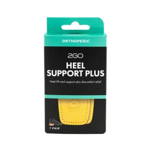 Hälinlägg 2GO Orthopedic Heel Support Plus - Beige Unisex