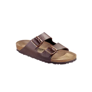 Sandal Birkenstock Arizona Birko-Flor, Normal läst - Mörkbrun Unisex