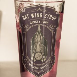 Bat Wing Syrup Shaker Pint Glas