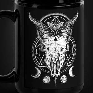 Bohemian Black Magic Large Mugg