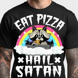 Eat Pizza, Hail Satan T-shirt