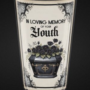 In Loving Memory Shaker Pint Glas