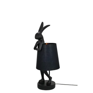 Bordslampa KARE DESIGN - RABBIT, svart, 50 cm