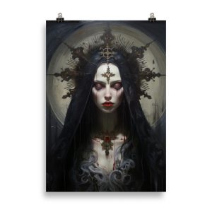 Gothic Nun Poster