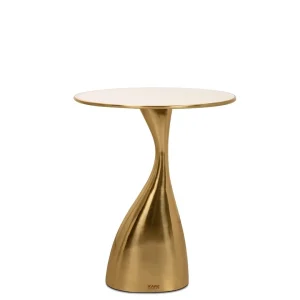 Sidobord KARE - SPACEY 36, guld