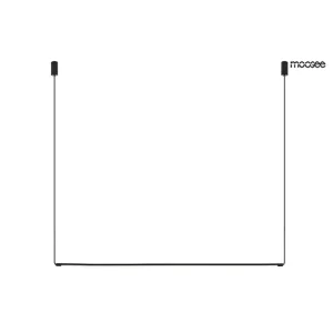 Taklampa MOOSEE - OMBRE LEVEL 100, svart