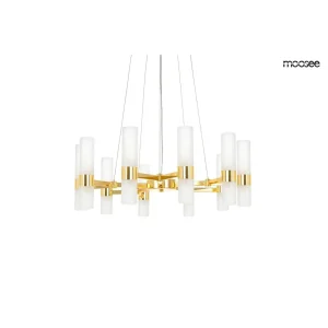 Taklampa MOOSEE - TUBS 10, guld