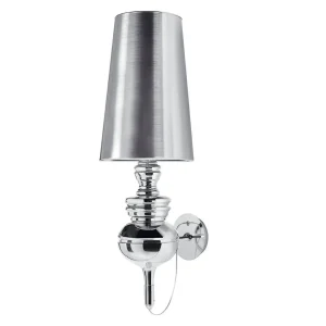 Vägglampa QUEEN WALL 23, krom