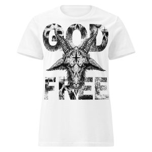 God Free Women’s T-shirt Vit